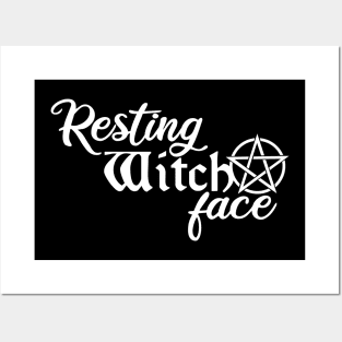 Resting Witch Face Posters and Art